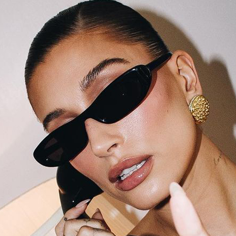 Vintage Fashion Glasses - Kleine ovale Sonnenbrille für Damen –
