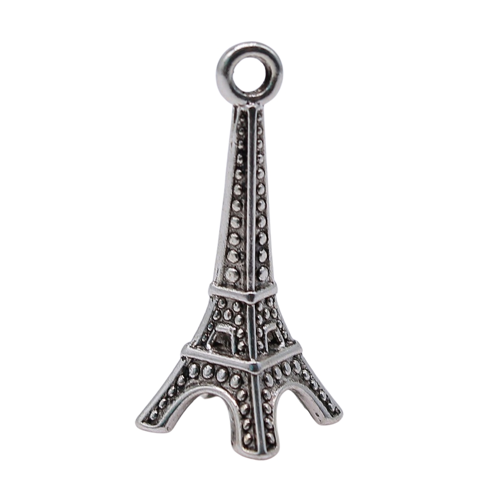 Vintage Fashion Wholesale - Großhandel 100 Stück/Tasche 29x11x11mm 3d Eiffelturm