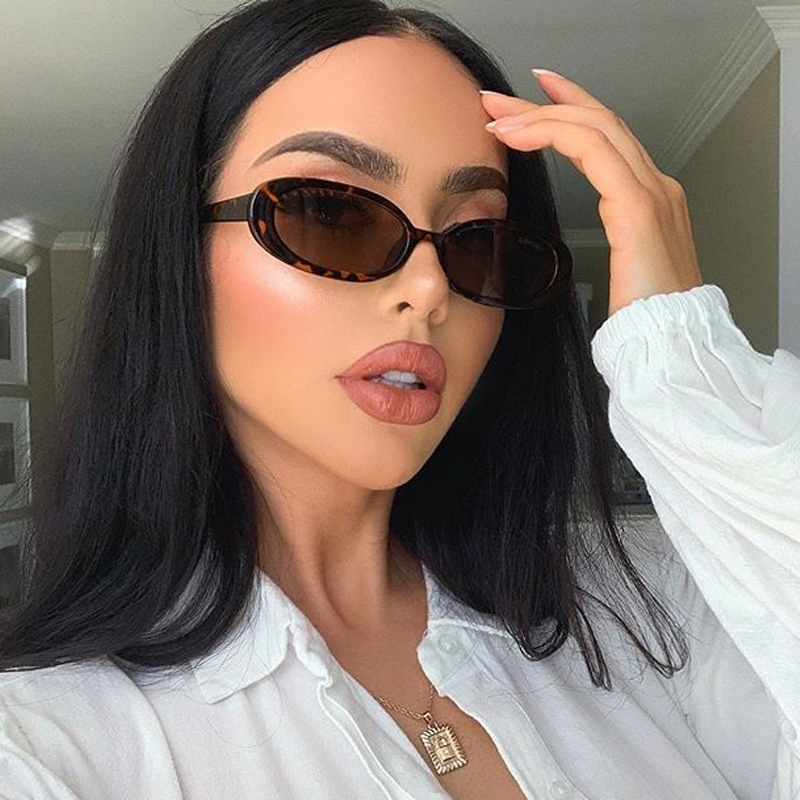 Vintage Fashion Glasses - Neue Ovale Vintage-Sonnenbrille für Damen, Modische