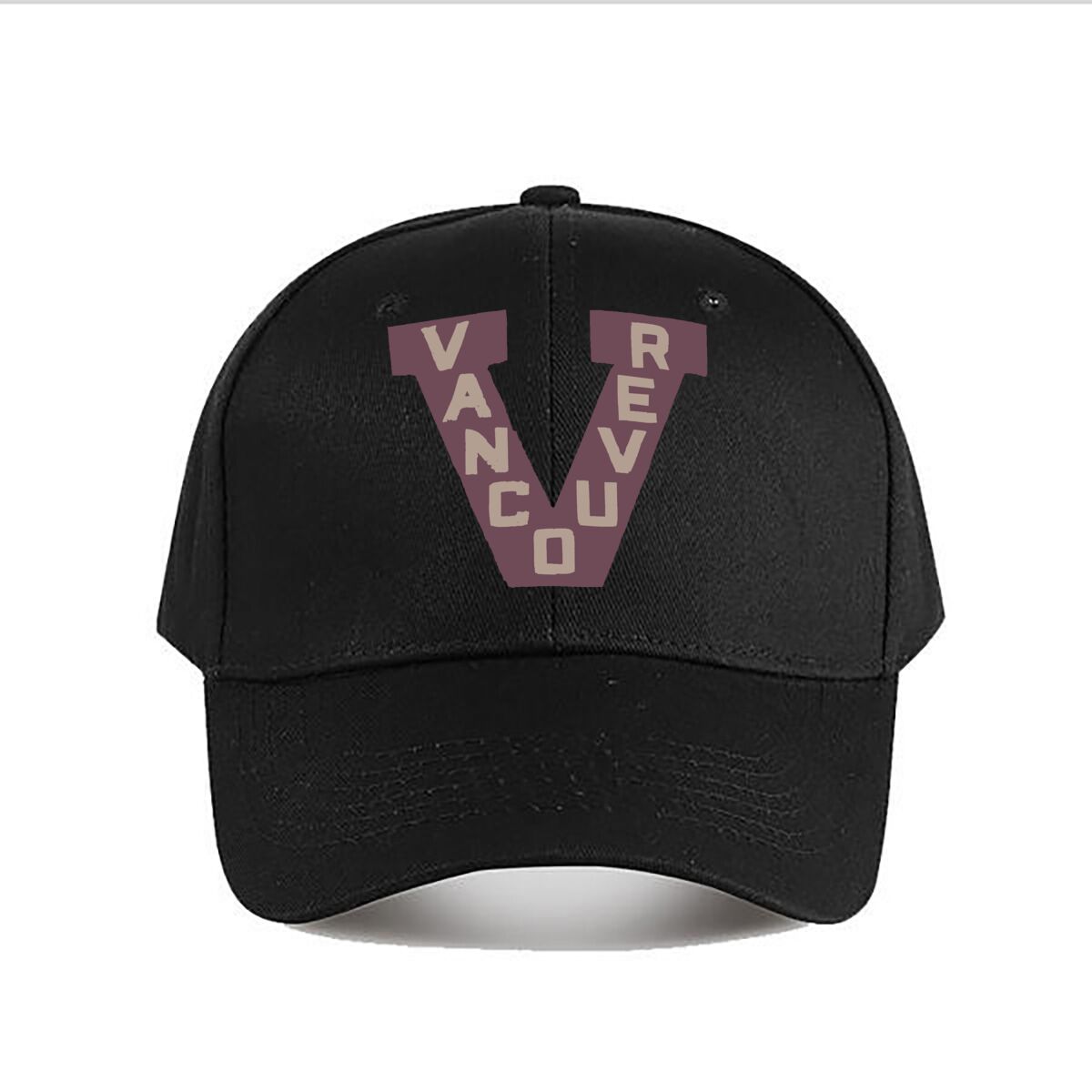 Vintage Fashion Vancouver - Vancouver Revu Vintage Baseballkappe mit Buchstabe
