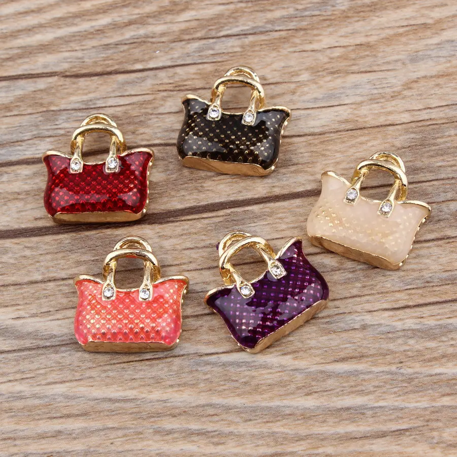 Vintage Fashion Wholesale - 10 stücke DIY Metall Emaille Vintage