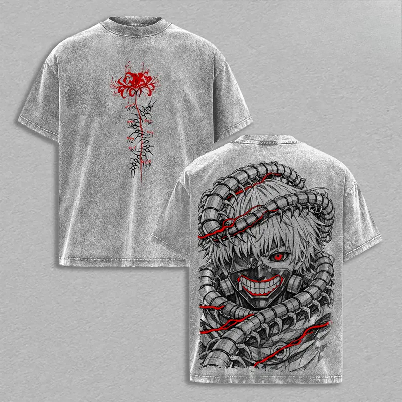 Vintage Ken Fashion - Manga Kaneki Ken Retro T-Shirt Tokyo