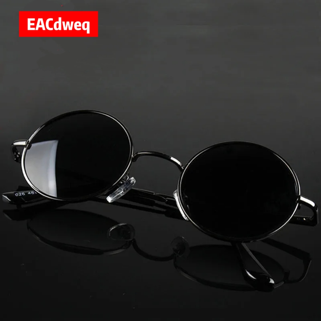 Vintage Fashion Glasses - Retro Vintage Runde Sonnenbrille für Herren