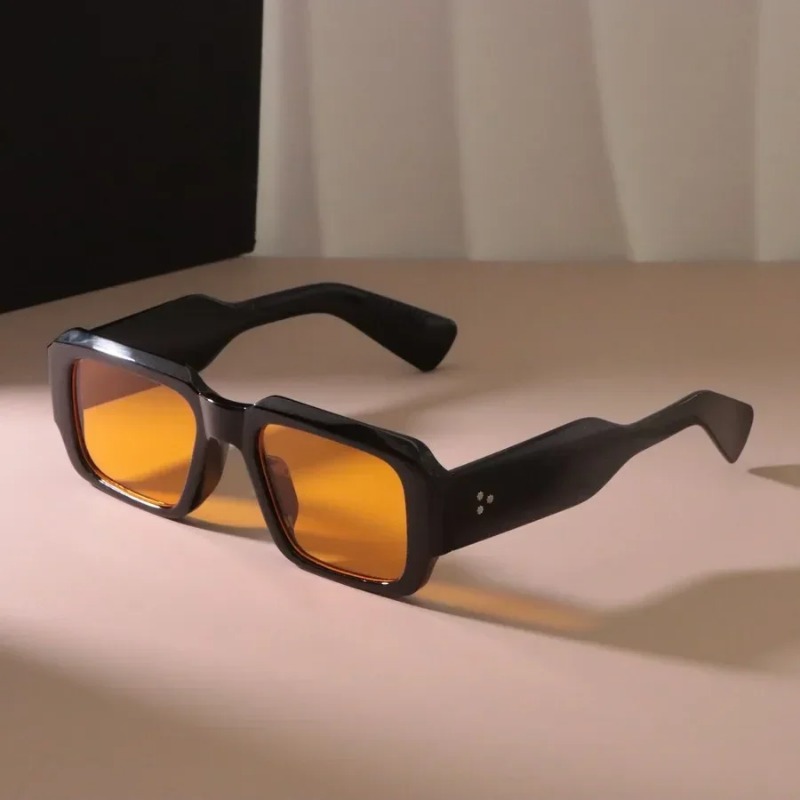Retro Quadratische Sonnenbrill – Vintage Fashion Glasses Bewertung und Preis