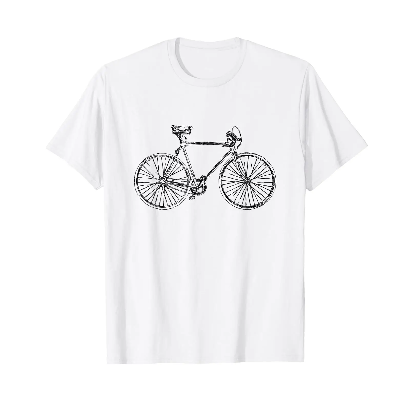 Retro-Fahrrad-Skizzen-T-Shirt  – Vintage Fashion Sketches Bewertung und Preis