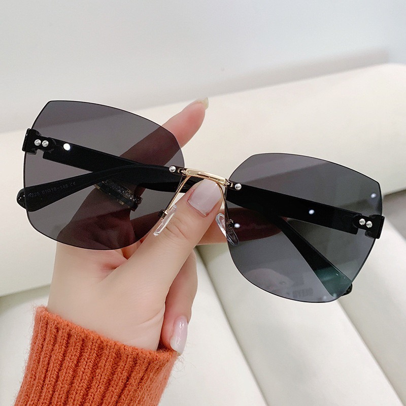 Vintage randlose Sonnenbrille  – Vintage Fashion Glasses Bewertung und Preis