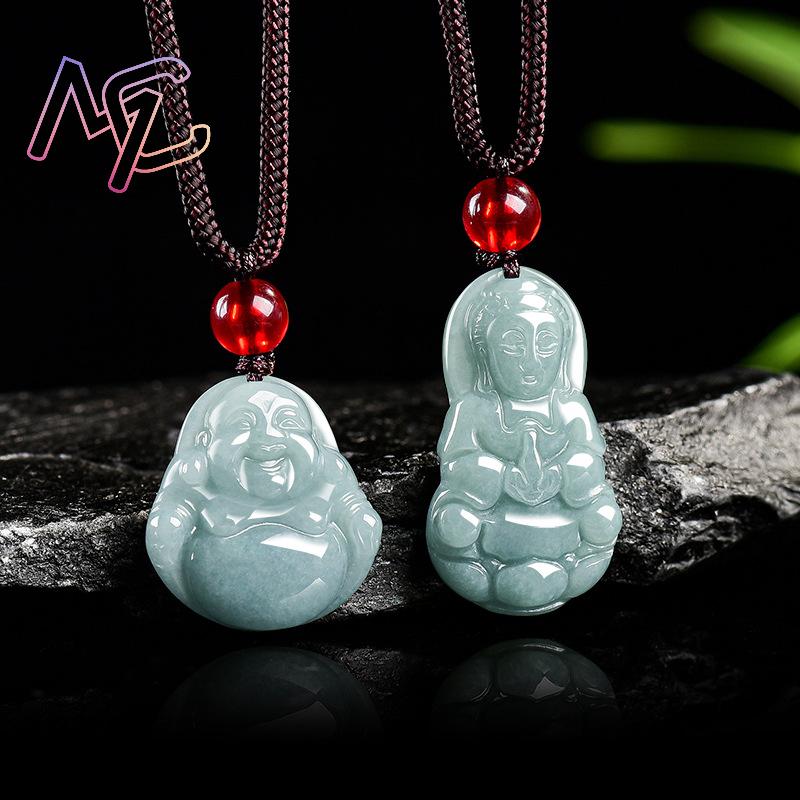 Myanmar Jadeit Guanyin Buddha  – Vintage Fashion Accessories Bewertung und Preis