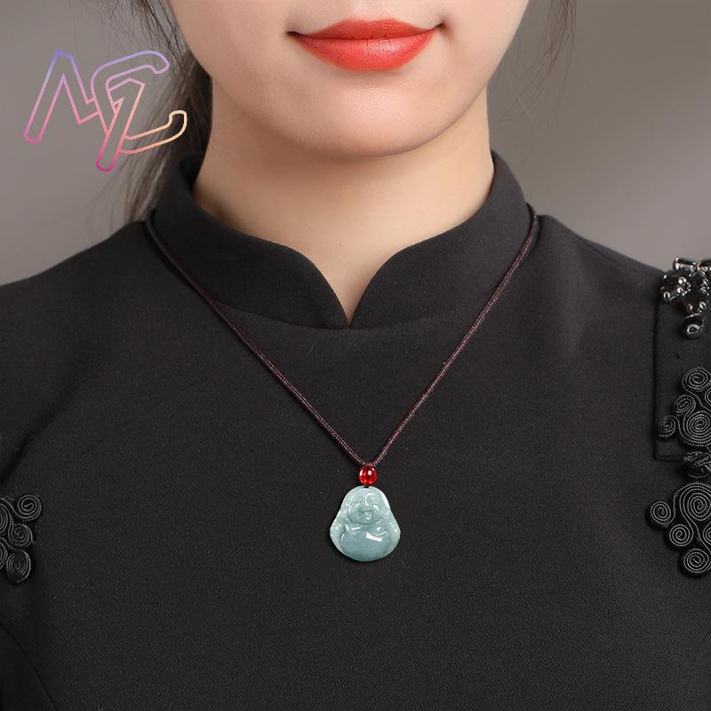 Myanmar Jadeit Guanyin Buddha  – Vintage Fashion Accessories Bewertung und Preis