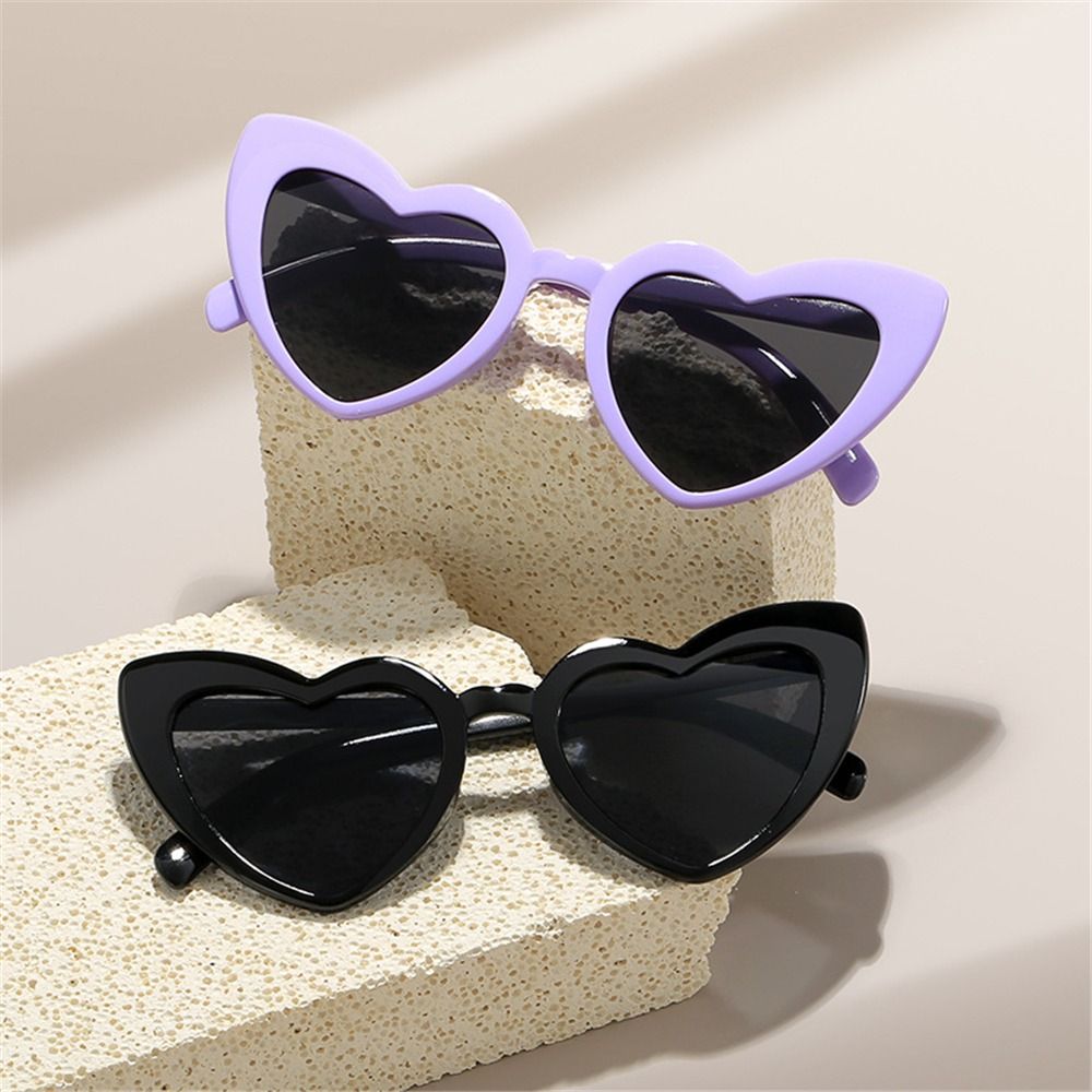 UV-Schutz Herzförmige Sonnenbr – Vintage Fashion Glasses Bewertung und Preis