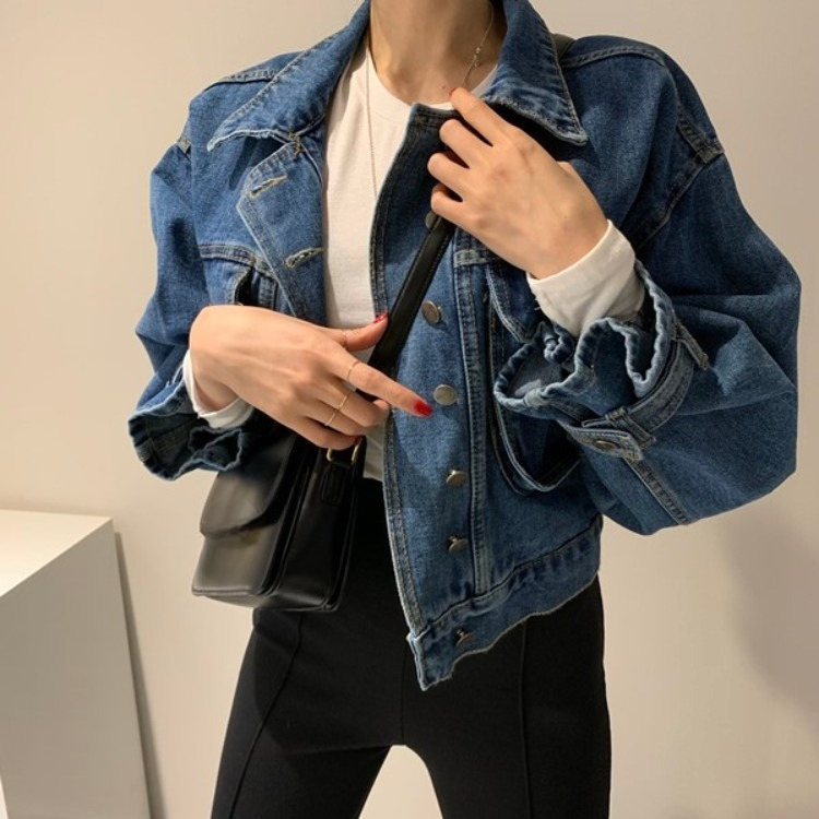 Frühling Herbst Neue Ankunft K – Patchwork Jean Jacket Bewertung und Preis