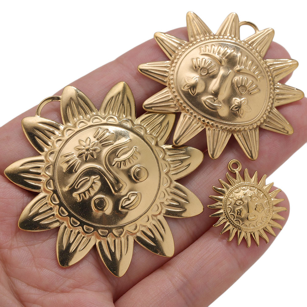 5 Stück PVD-Gold-Anhänger aus  – Vintage Fashion Nova Bewertung und Preis