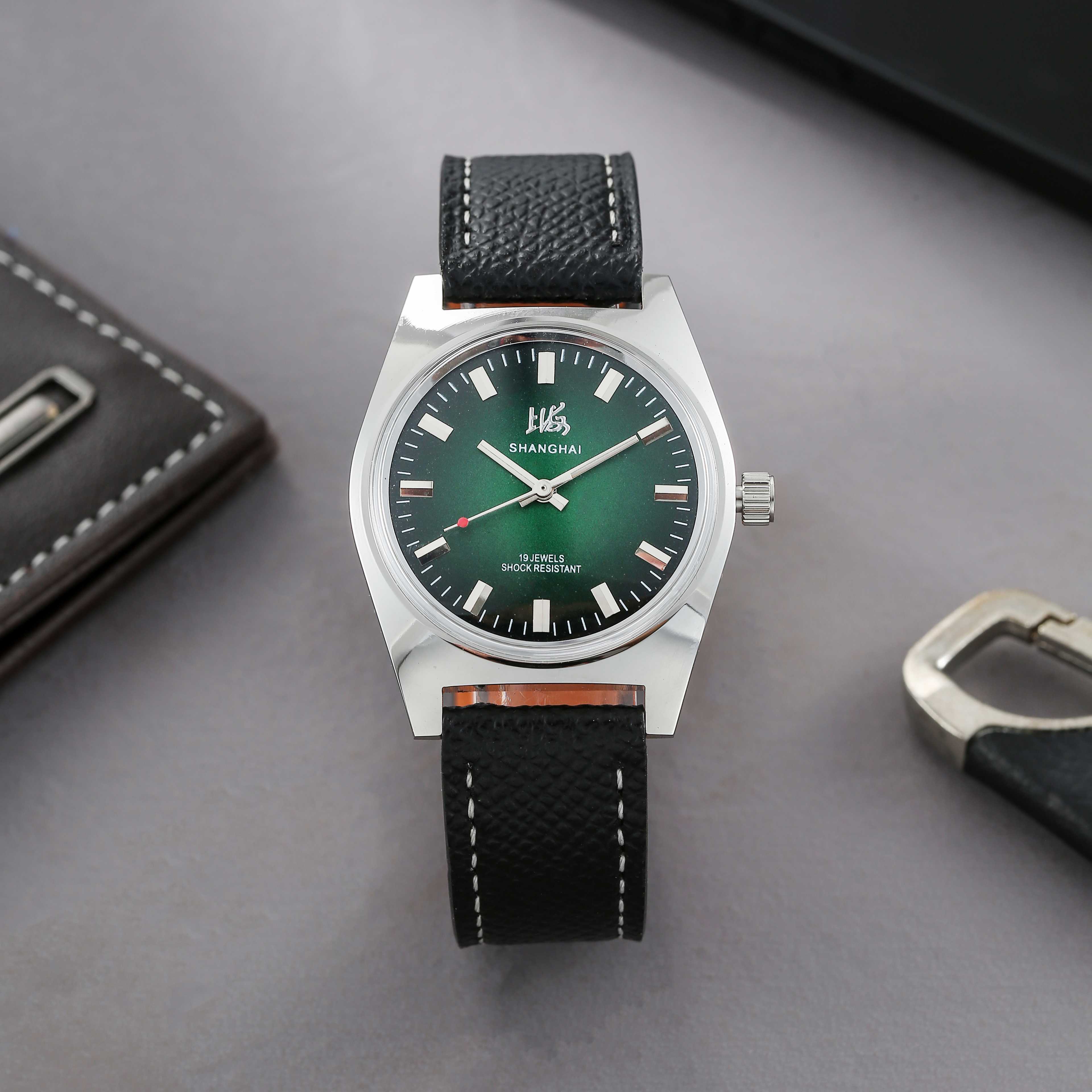 Shanghai 36MM Herren Handaufzu – Vintage Fashion Wholesale Bewertung und Preis