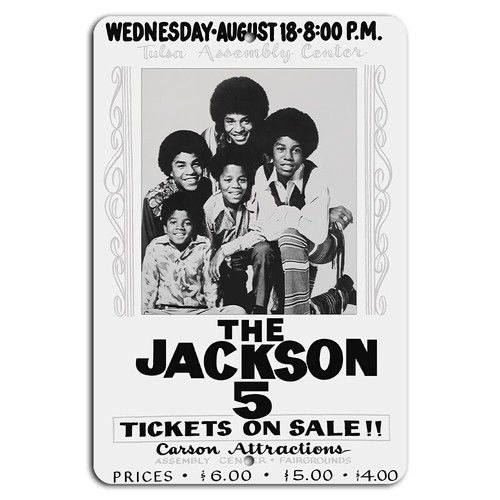 The Jackson 5 Tulsa Assembly C – Vintage Fashion Posters Bewertung und Preis