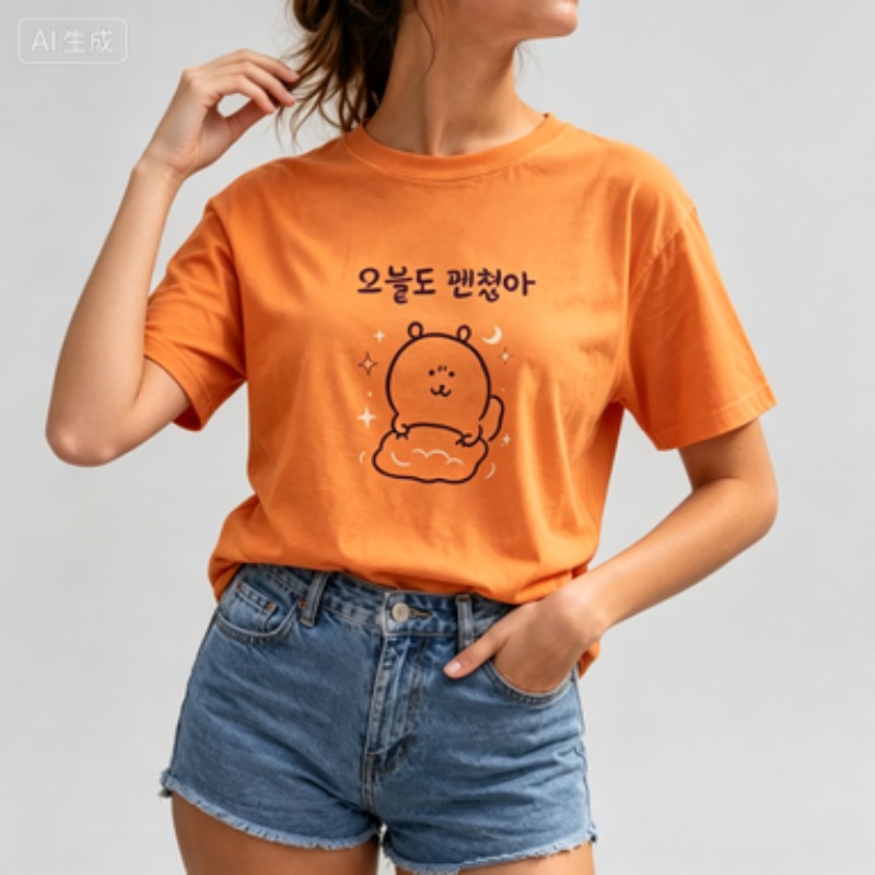 Damen Sommer T-Shirt im korean – Vintage Fashion Sketches Bewertung und Preis