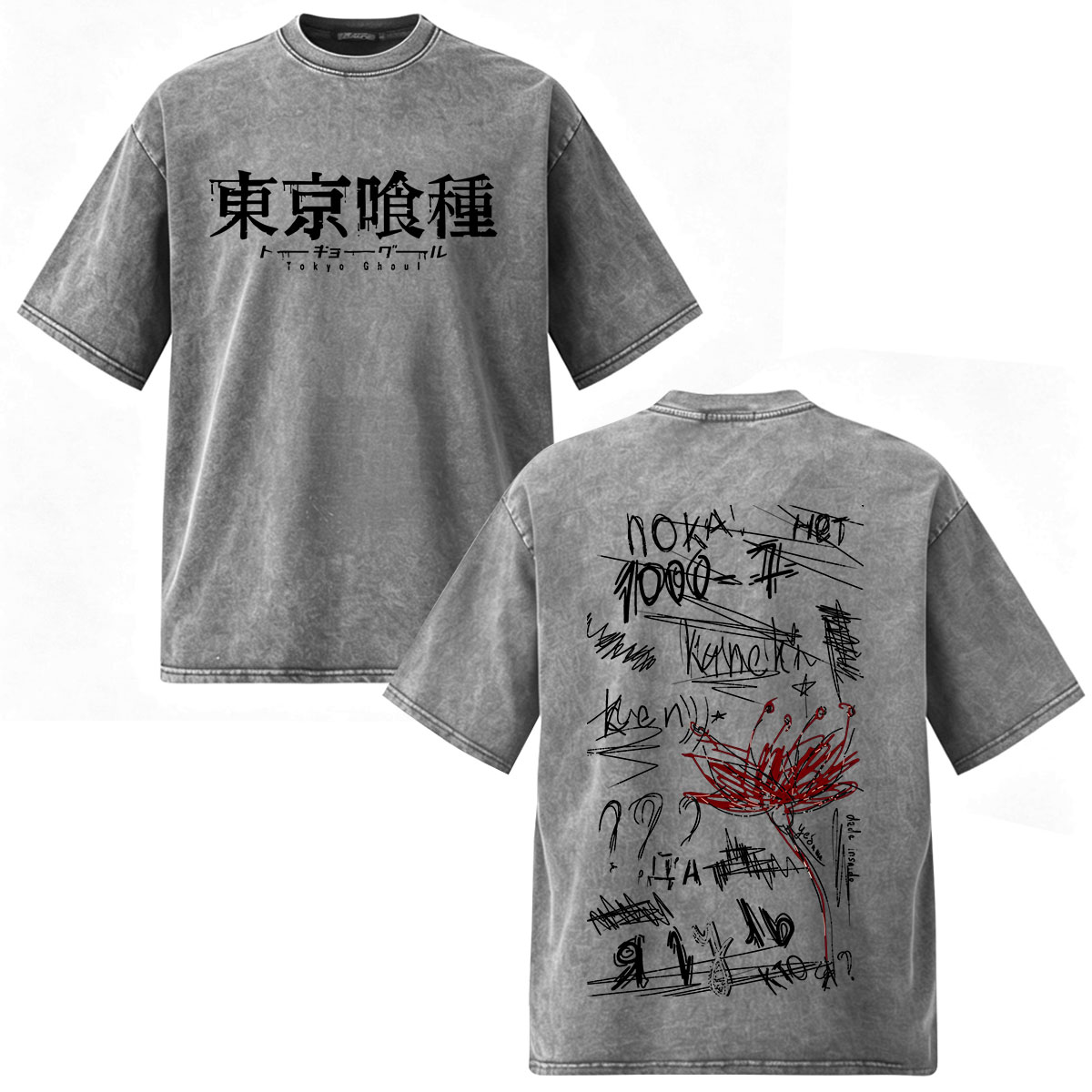 Vintage-Washed Anime Tokyo Gho – Vintage Ken Fashion Bewertung und Preis