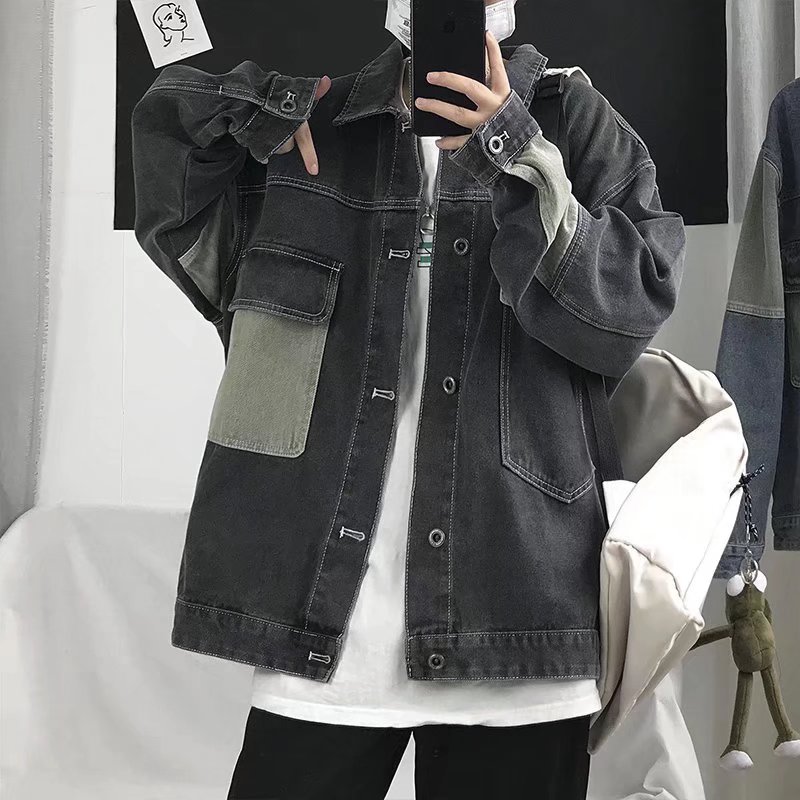 2026 Herren Casual Oversize Je – Patchwork Jean Jacket Bewertung und Preis