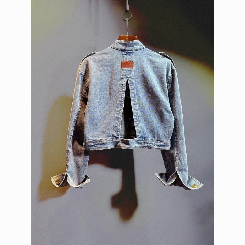 Blusenjacke für Damen, Herbst- – Patchwork Jean Jacket Bewertung und Preis