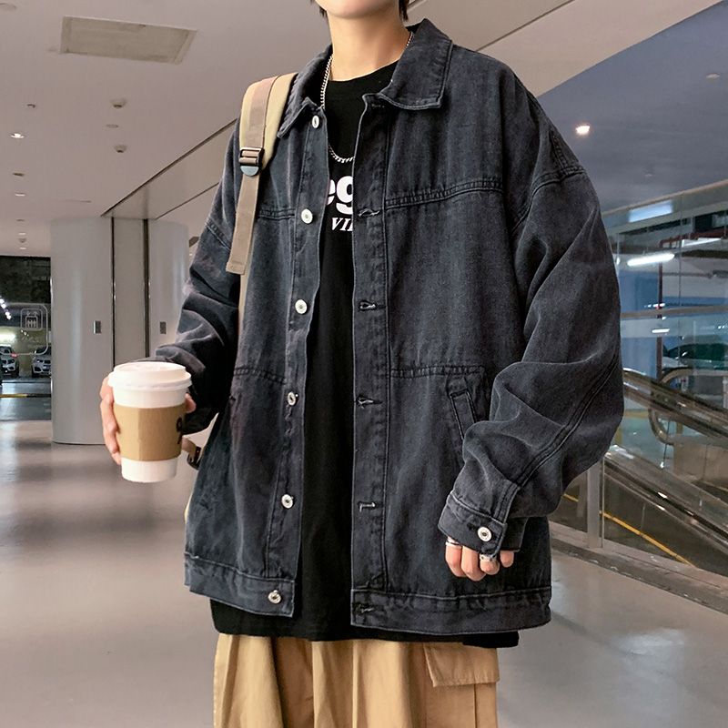 Winter 2025, männliche Jeansmä – Patchwork Jean Jacket Bewertung und Preis