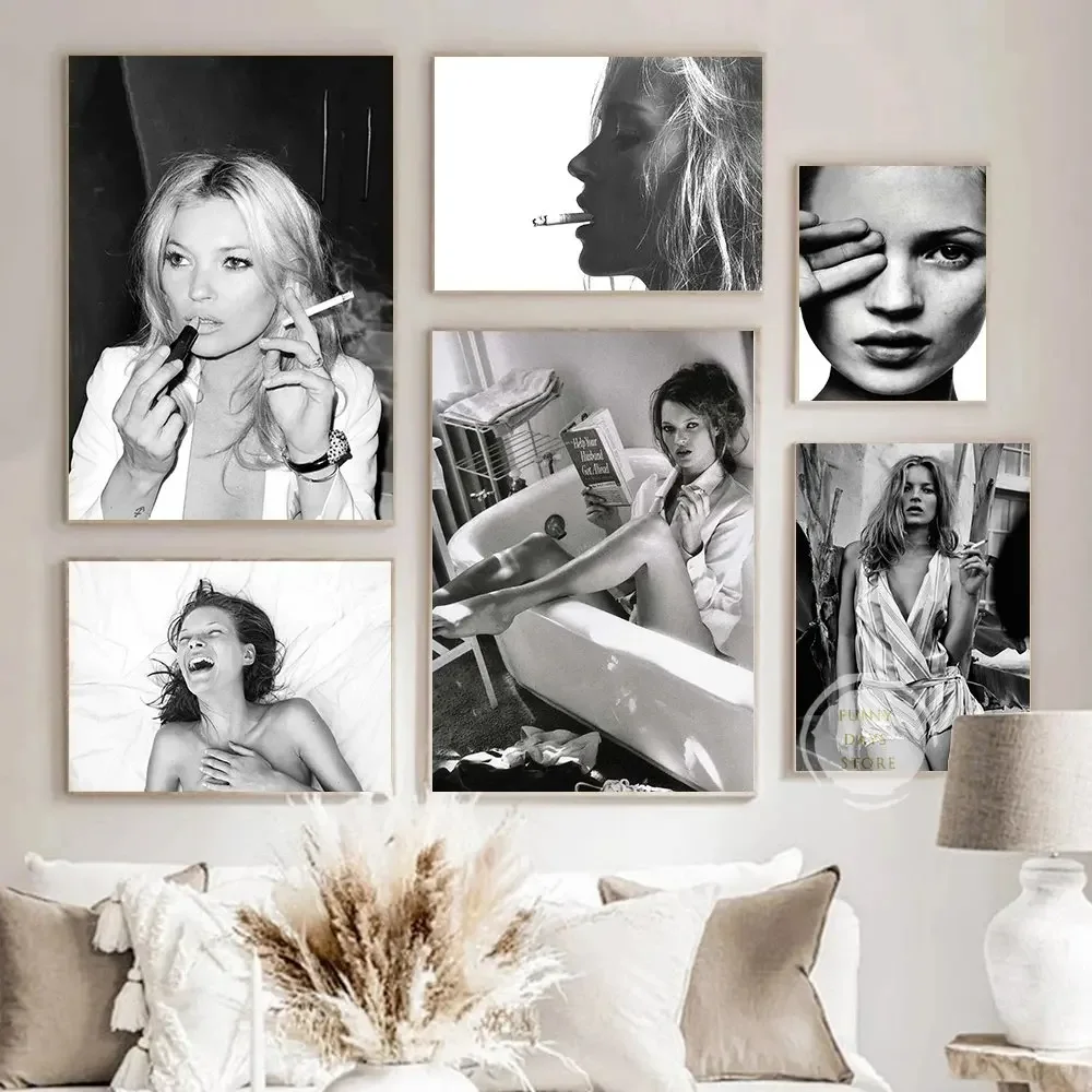 Vintage Sexy Supermodel Kate M – Vintage Fashion Sketches Bewertung und Preis