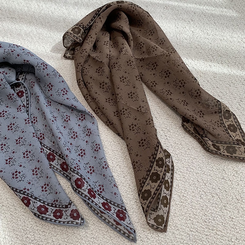 100% Seide Bandana Schal Halst – Vintage Fashion Rings Bewertung und Preis