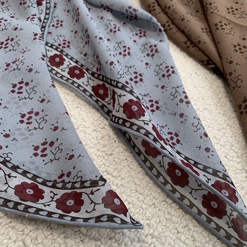100% Seide Bandana Schal Halst – Vintage Fashion Rings Bewertung und Preis