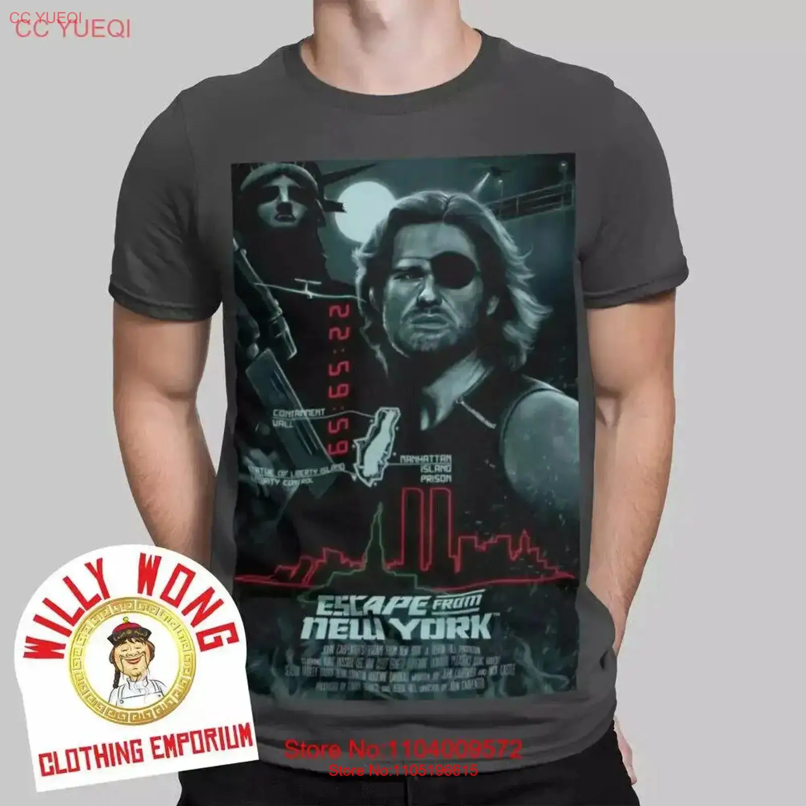 Escape From New York T-Shirt R – Vintage Fashion New York Bewertung und Preis
