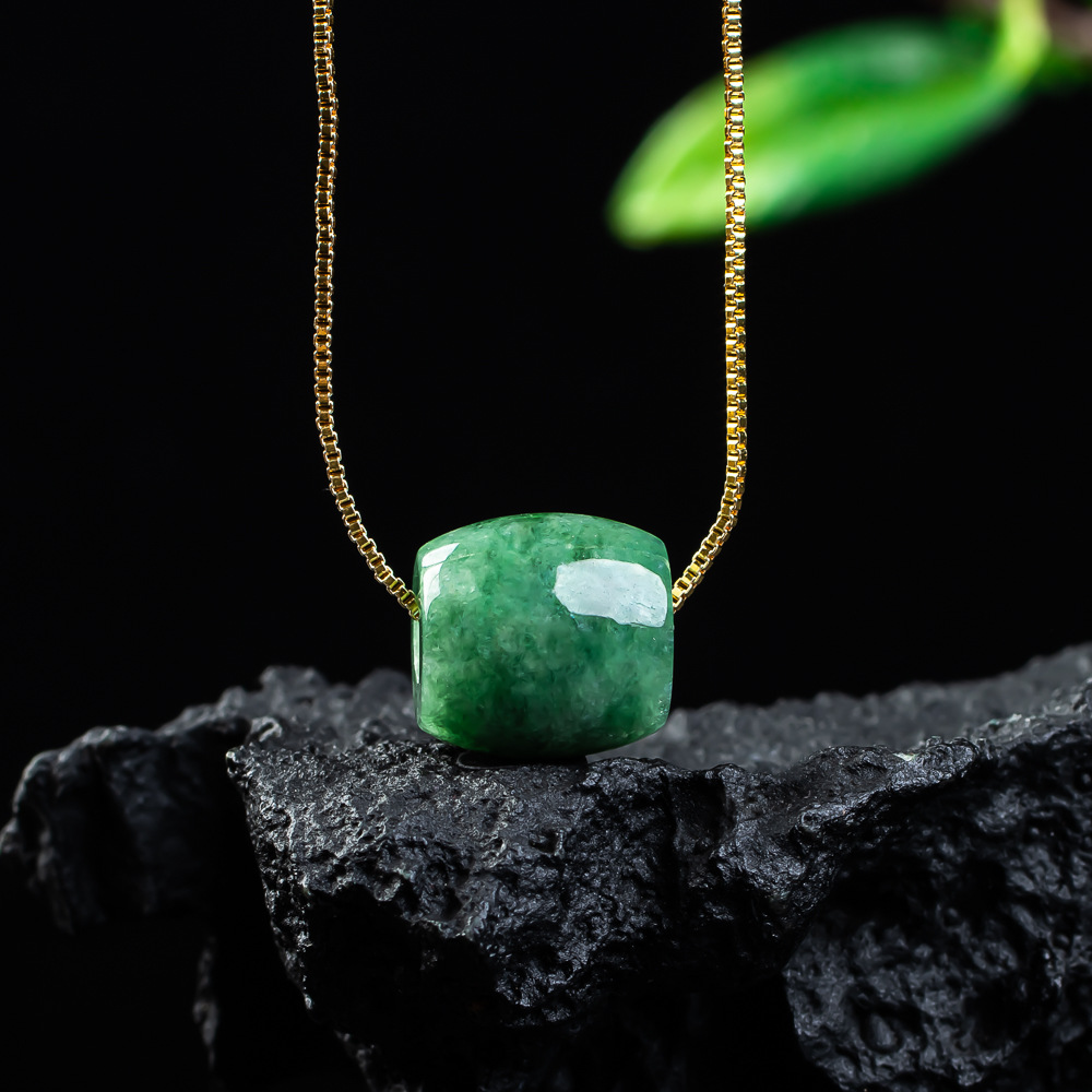 Natürliche echte Jade Perlen A – Vintage Fashion Accessories Bewertung und Preis
