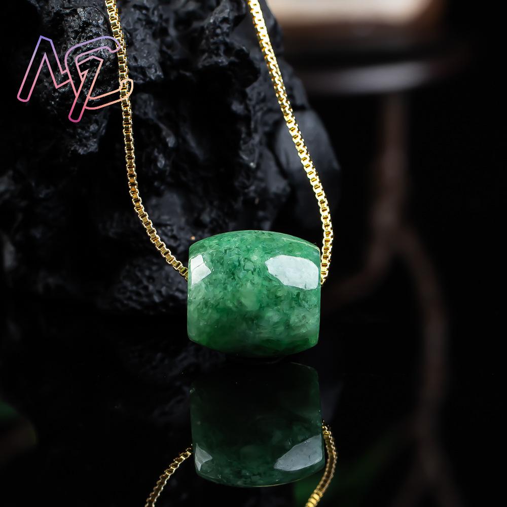 Natürliche echte Jade Perlen A – Vintage Fashion Accessories Bewertung und Preis