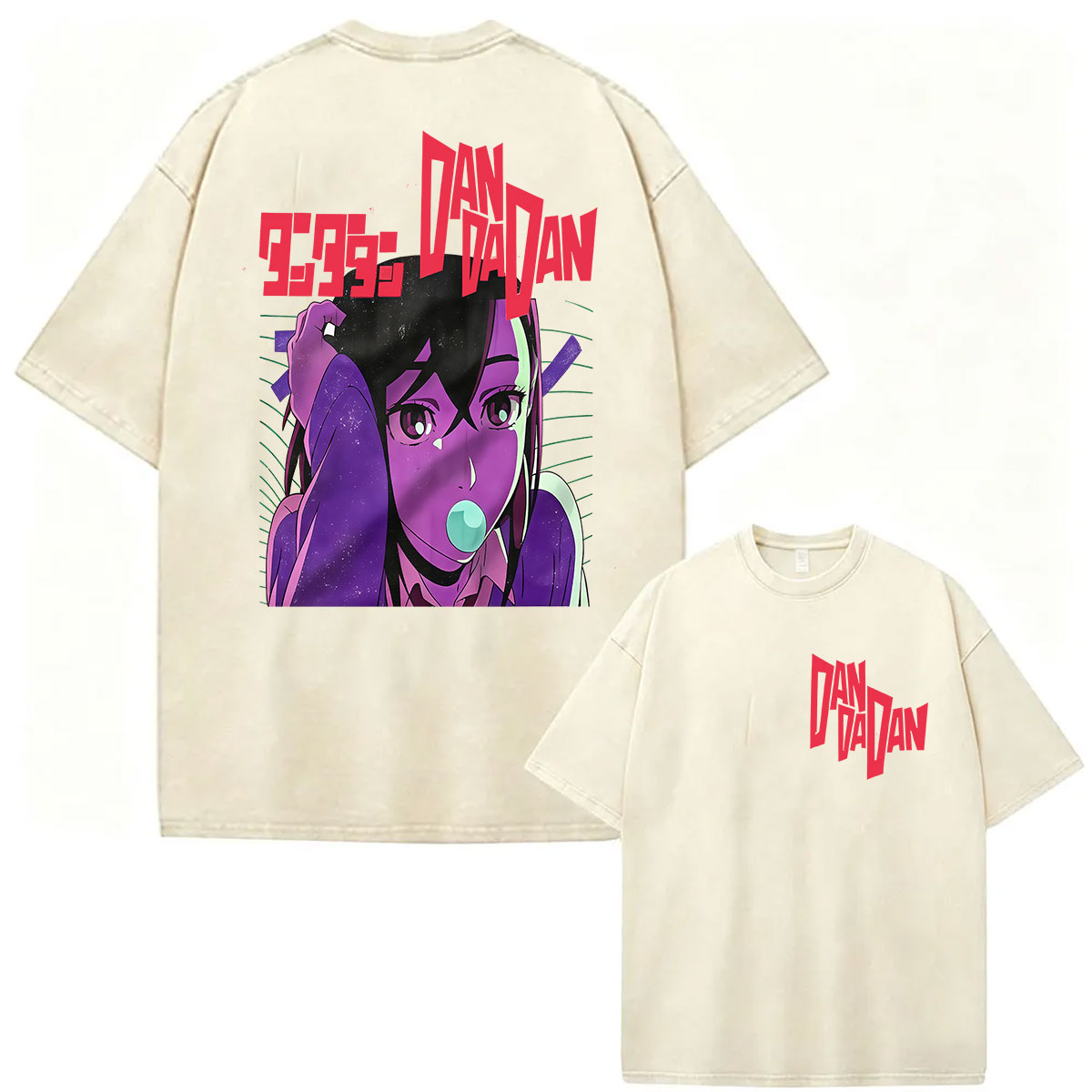 Vintage Washed Anime Dandadan  – Vintage Ken Fashion Bewertung und Preis