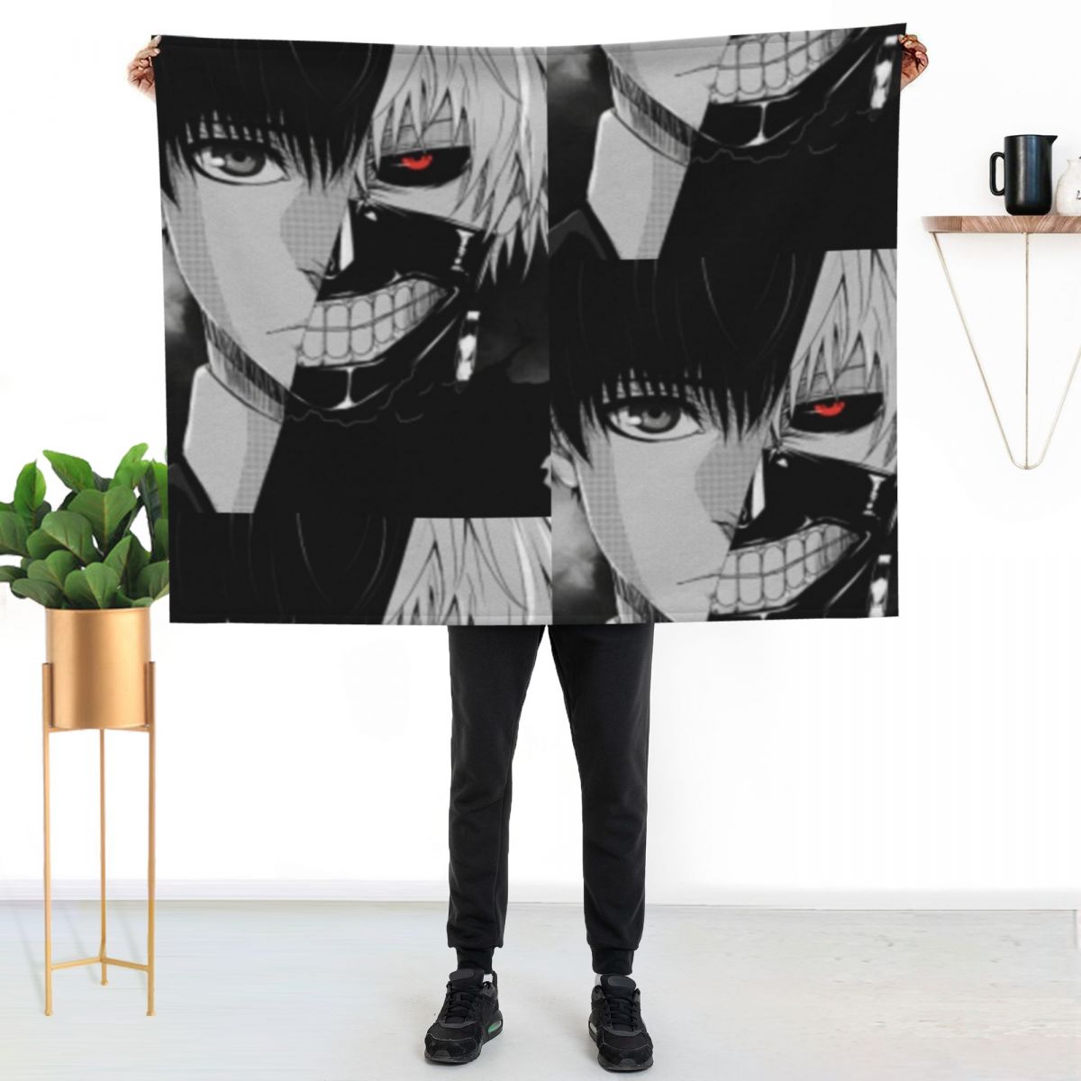 Ken Kaneki Wurfdecke, karierte – Vintage Ken Fashion Bewertung und Preis