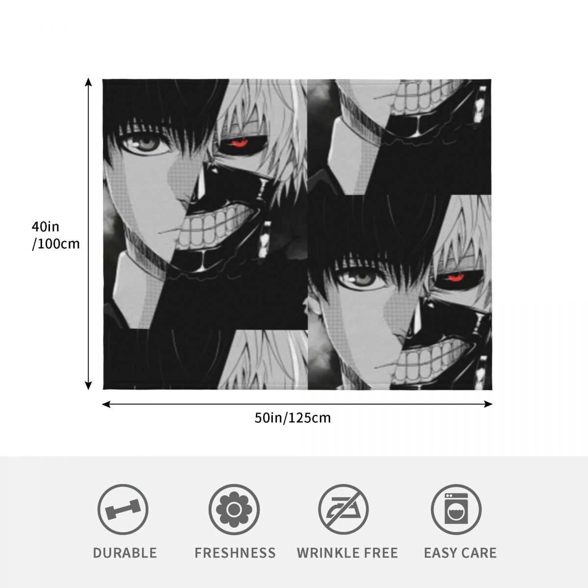 Ken Kaneki Wurfdecke, karierte – Vintage Ken Fashion Bewertung und Preis