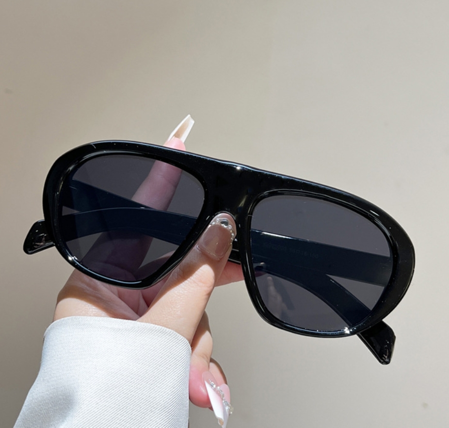 Neue Übergroße Piloten-Sonnenb – Vintage Fashion Luxury Bewertung und Preis