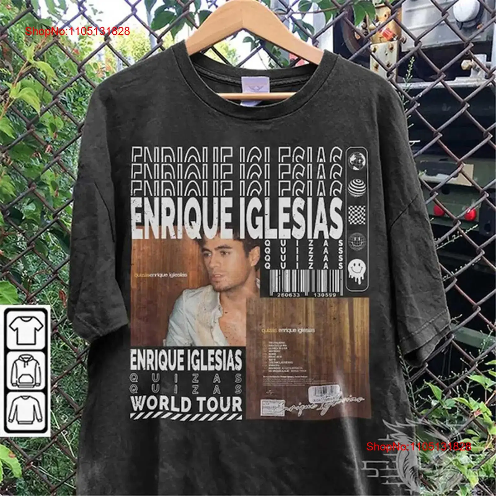 Enrique Iglesias Musik T-Shirt – Vintage Fashion Quiz Bewertung und Preis